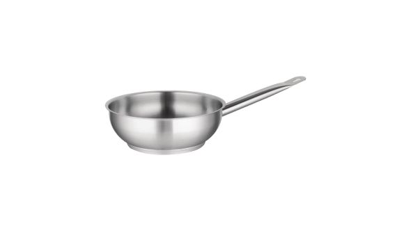 Vogue Stainless Steel Sauté Pan 24cm