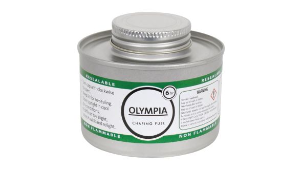 Olympia Liquid Chafing Fuel With Wick 6 Hour (12 Pack) OHSC6HR