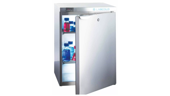 Labcold RAFR05203 Solid Double Door Advanced Laboratory Undercounter Freezer, 150 Litres