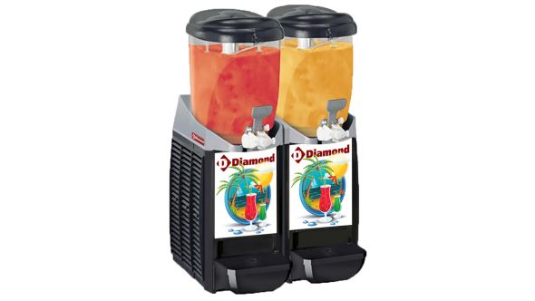 Diamond CAR/2-R2 Granita Slush Machine, 2 x 5.5 litres