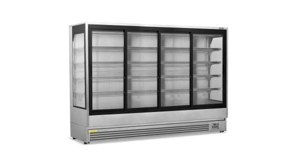 Blizzard BTD250SSGDV2 2.5m Multi Deck With Sliding Glass Doors