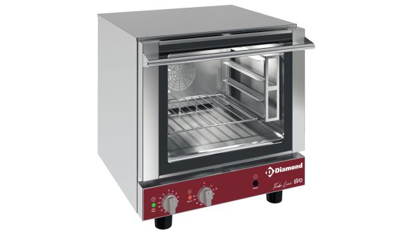 Diamond CGE23-L Electric Convection Oven with Manual Humidifier, 3.3kW