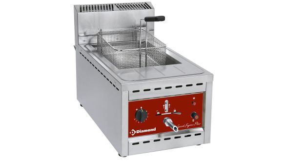 Diamond FSM-12GT/N Single Basket Countertop Electric Fryer, 9kW