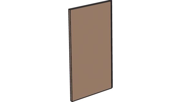 Diamond S80/HLL Furnishing Panel "Wood" Sides