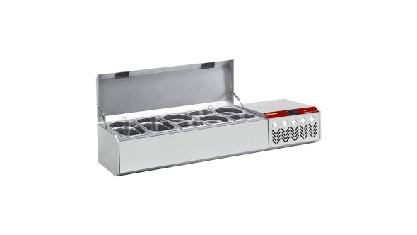 Diamond SX132G/CP9 Stainless Steel Topping Unit, 5 x 1/4 GN