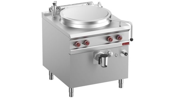 Diamond E9/M10I8-N Electric Indirect Heating Boiling Pan on Cupboard, 100 Litres