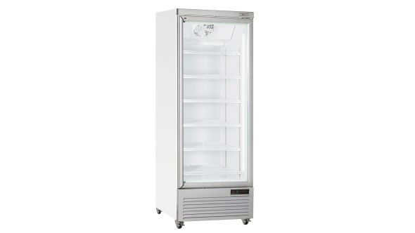 Diverso WR-VP56-1W Vertical fridge showcase, 1 door, 615 liters - WHITE