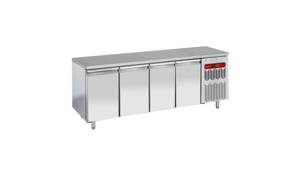 Diamond TP4N/H-R2 4 Door Stainless Steel Refrigerated Counter, 760 Litres