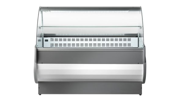 Sterling Pro SALINA80/100VCC Curved Glass Serveover Counter, 1040m