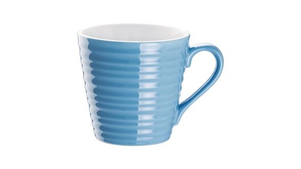Olympia Cafe Aroma Mugs Blue 340ml (6 Pack) VT1705042