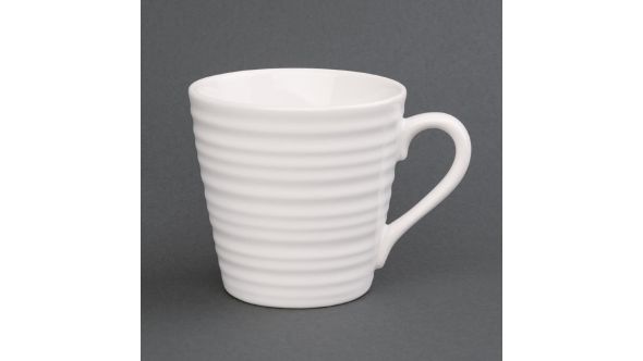 Olympia Cafe Aroma Mugs White 340ml (6 Pack) VT1705042
