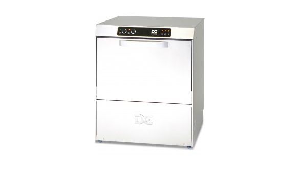 DC SXG50 Standard Extra Range 500mm Basket Frontloading Commercial Glasswasher with Gravity Drain, 30 Pint Capacity