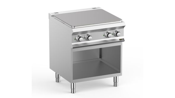 Hobart Ecomax HETPE77A 4 Zone Solid Top on Open Cupboard, 4 x 2.25kW