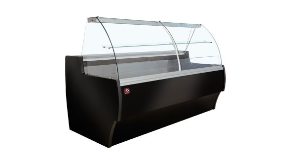 Diamond MA20-B5-R2V Curved Glass Refrigerated Counter
