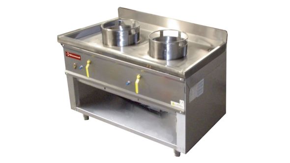 Diamond CHINA/2S 2 Burner Wok Stove