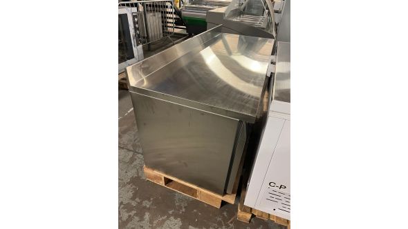 Blizzard 451249830 GRADED-02239 HBC3 Triple Hinged Door Counter Refrigerator With Upstand