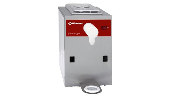 Diamond MCV/5 Refrigerated Cream Whipper In Stainless Steel, Tank 5 L (150 L/H)