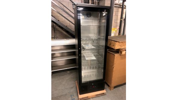 Blizzard 462902356 GRADED-02079 ZX10 Upright Single Hinged Glass Door Bottle Cooler