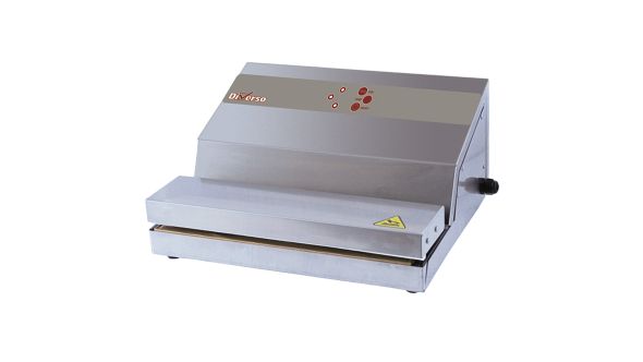 Diverso WR-VAXL-33 Stainless steel vacuum machine, pump 16 l./min, welding 330 mm