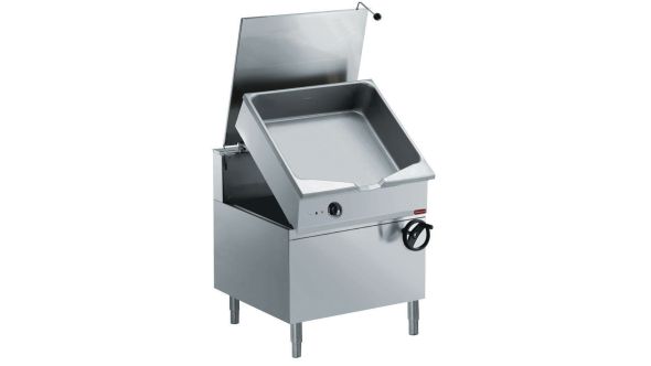 Diamond E22/BA12C-N Autom. Tumbling Electric Frying Pan, "Duomat" Basin 100 L., On Cupboard