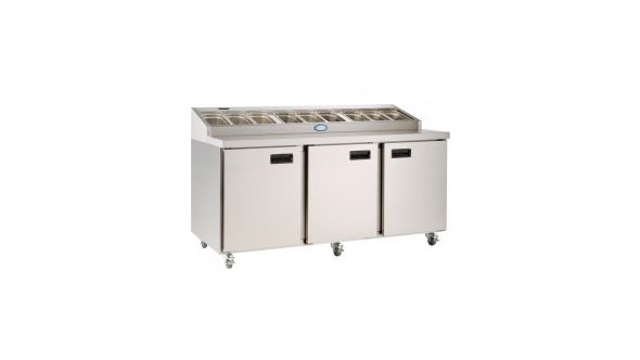 Foster FPS3HR/15-154 3 Door Refrigerated Preparation Counter, 420 Litres