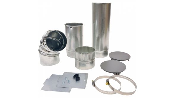 Whirlpool Vent Kit 4 Inch Rigid Aluminium - C00325612