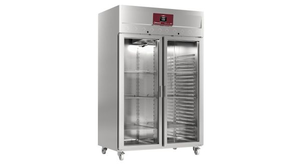 Diamond IE140/R9G Double Door Upright Display Freezer, 1400 Litres