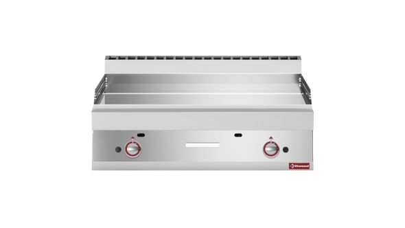 Diamond G65/PLCD10T-N Extra Large Smooth Cooking Plate Countertop Chrome Gas Griddle