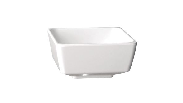 APS Float Square Dipping Bowl White 2in 83910