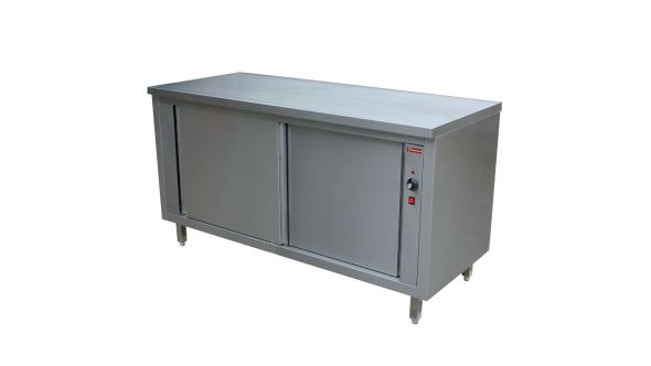 Diamond TEP207/B 2 Sliding Doors Passthrough Heating Cupboard, 3kW