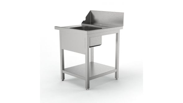 Sammic Pre-wash table MD-700 for AX/UX/SRC (700 x 750 x 850 mm)