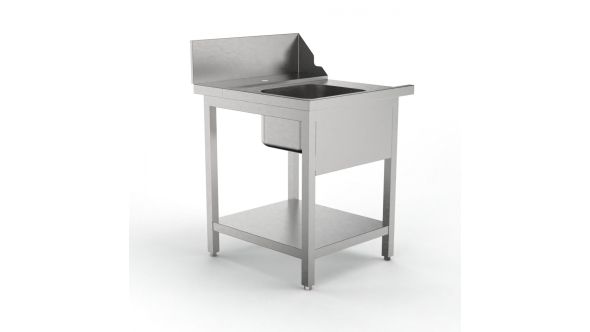 Sammic Pre-wash table MI-700 for AX/UX/SRC (700 x 750 x 850 mm)
