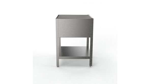 Sammic Sink unit legs for dishwasher 1200 x 600 mm FL-612 R/L for worktops 5896121 / 5896122