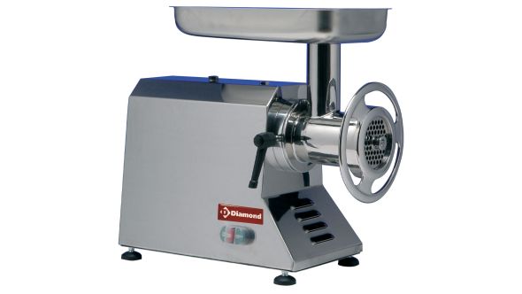 Diamond TI32/SX Stainless Steel Table Top Meat Mincer