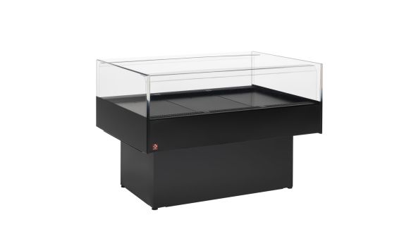 Diamond BN129/V-B5/T2 Black Panoramic Self-service Refrigerated Counter