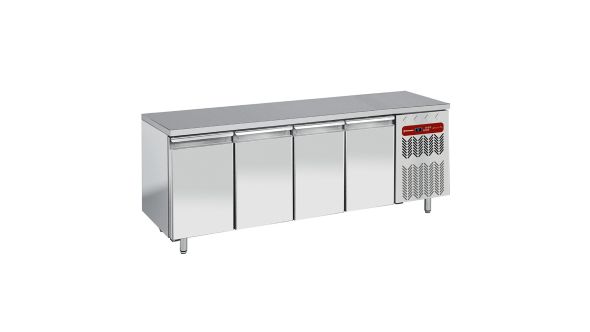 Diamond TG4B/H-R2 4 Door Stainless Steel Freezer Counter, 550 Litres