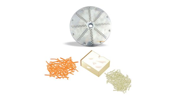 Diamond M4/K Grater Disc Mozzarella Cheese, 4mm
