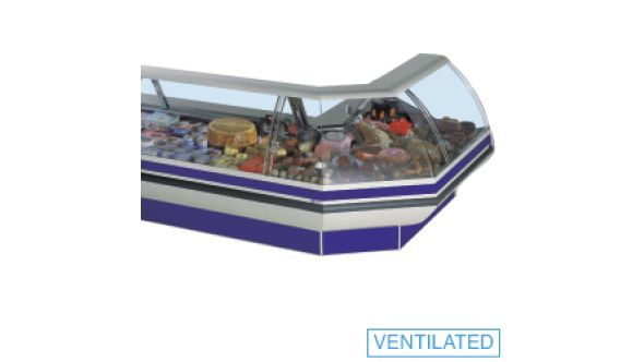 Diamond ASA-200-LIQ Refrigerated Serveover Counter, 1975mm