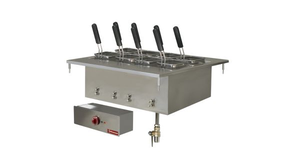 Diamond EDI/CP7 8 Basket Electric Pasta Cooker, 9kW