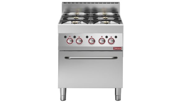 Diamond G65/4BF7-N 4 Stove Freestanding Gas Range Cooker on Gas Oven