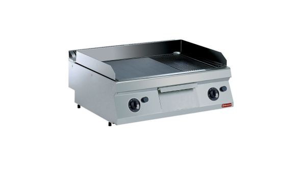 Diamond G17/PMCD8T-N 2/3 Smooth 1/3 Grooved Gas Chrome Cooking Plate