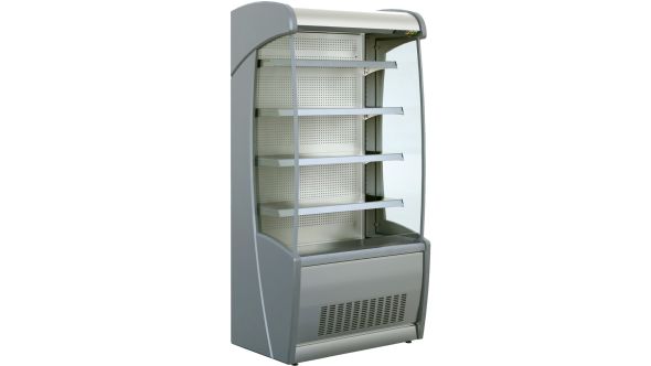 Mafirol PESSOA620 SS 705 FV LC Stainless Steel Tiered Display 705mm Wide