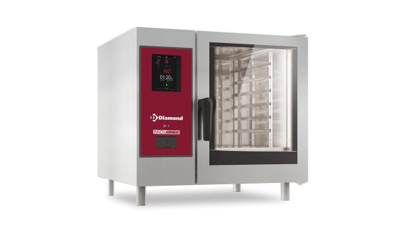 Diamond SDET/XC-06 Touch Screen Electric Direct Steam Convection Oven, 6 x 1/1 GN