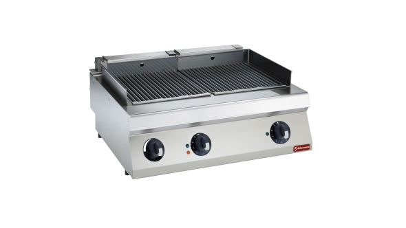 Diamond E17/GPLP2-HP Ribbed Electric Griddle Cooking Plate, 7.5kW