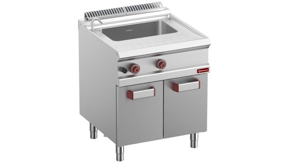 Diamond G7/CPA7-N Freestanding Gas Pasta Cooker on 2 Neutral Closed Cupboards without baskets