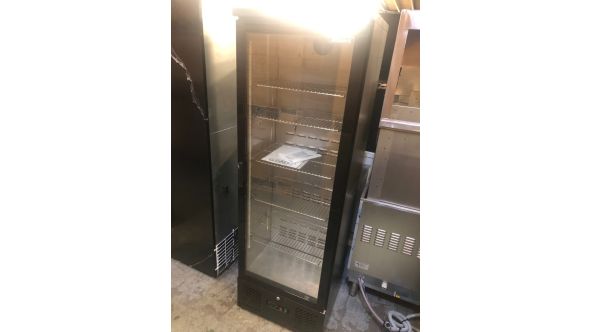 Blizzard 829063402 GRADED-02005 BAR10 Upright Single Hinged Glass Door Bottle Cooler