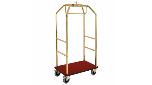 Diamond CVV/D Carriage For Luggage & Cloakroom "Gilded", 2 Wheels With Brakes