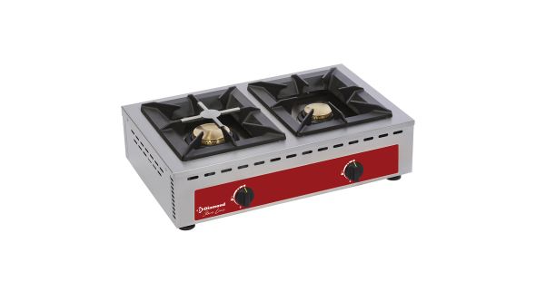 Diamond RF2G/Q Table Top 2 Burner Gas Stove Range