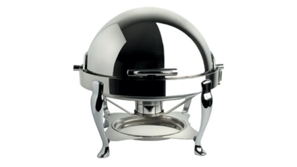 Diamond DA/RTR-LIQ Stainless Steel "Rounded" Stove, "Roll-Top" Lid, Gn 1/1-65 Mm