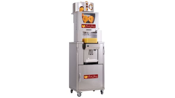Diamond ASD/M-FR Automatic Refrigerated Citrus Press on Cupboard, 12kg